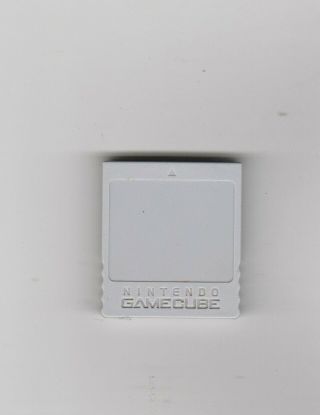Official Nintendo Brand Nintendo Gamecube Memory Card Rare Dol - 008