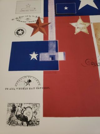 Gary Havard RARE Signed in 2002 Lone Star State of Texas Poster 6