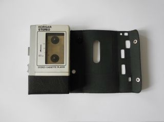 Korsar Wcs - 30 Rare Vintage Japan Cassette Player For Restoration Collectable