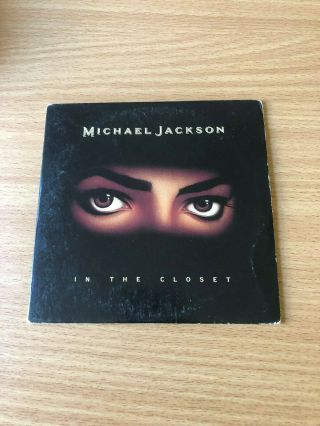 Michael Jackson In The Closet Australia Cd Single Cardsleeve 658033 2 Rare