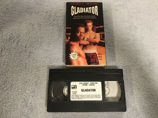 Gladiator (1992) - Vhs - Action / Boxing - Cuba Gooding Jr.  - Promo /screener - Rare