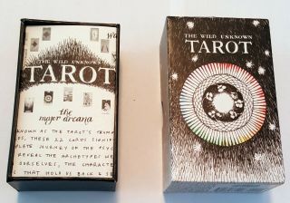 Rare Authentic 1st Edition The Wild Unknown Tarot