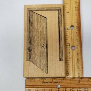 Open Door Way Rare Rubber Stamp By Rubber Stamps Of America 40498344 - 77