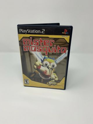 Mister Mosquito (playstation 2,  Ps2) Rare & Complete - -
