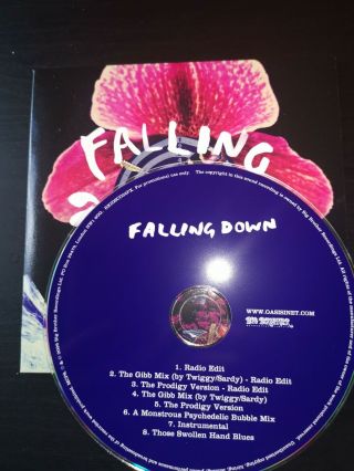 Oasis - Falling Down (rare 8 Track Promo Cd)