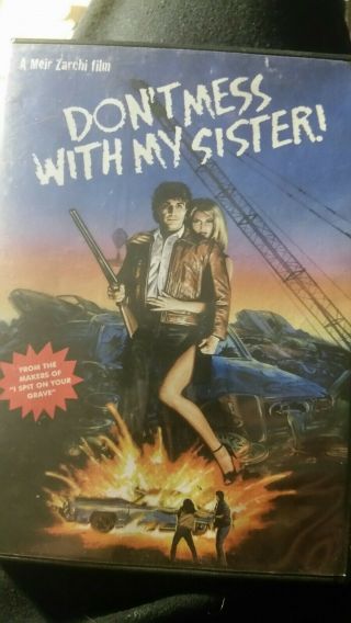 Dont Mess With My Sister (dvd,  2000,  Makers Of I Spit On Your Grave,  Cult Rare,  Oop