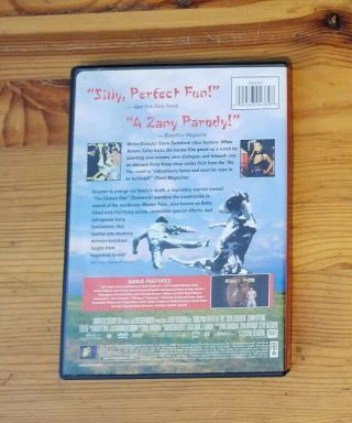 Kung Pow Enter The Fist on DVD Rare and OOP Cult Comedy Spoof 2