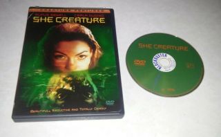 She Creature (dvd,  2002) Rare Oop Horror Rufus Sewell Carla Gugino Region 1 Usa