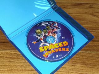 Spaced Invaders Blu - ray,  2015 - Douglas Barr - Rare,  OOP 3