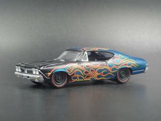 1968 Chevy Chevrolet Chevelle Ss Rare 1:64 Scale Collectible Diecast Model Car