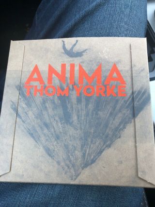 Thom Yorke: Anima Cd & 3 Rare Anima Stickers,  2019 Xl Recordings Radiohead