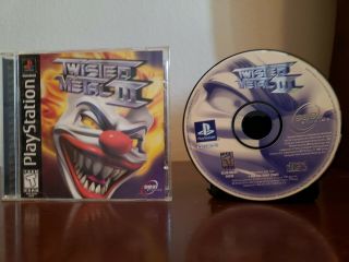Twisted Metal Iii (sony Playstation 1,  1998) Rare Black Label
