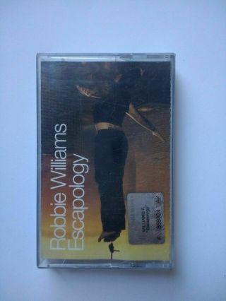 Robbie Williams - " Escapology " Rare Ukr Tape Cassette Oop