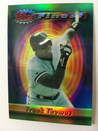 1994 Topps Finest Refractor Frank Thomas 203 Chicago White Sox Rare