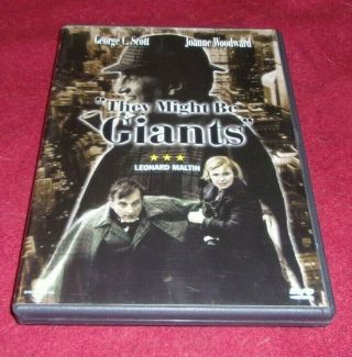 They Might Be Giants Rare Anchor Bay Dvd With Supermarket Scene George C Scott
