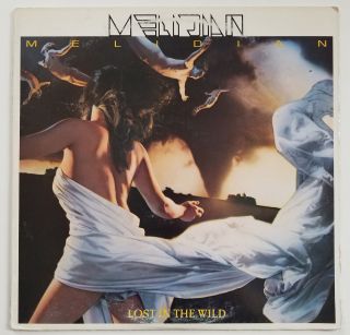 Melidian Lost In The Wild Lp Rare 1989 Us Promo Pressing Hard Rock Aor Vinyl