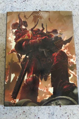 Warhammer Crimson Slaughter Codex 2013 Very Rare Hardcover With Dustjacket B
