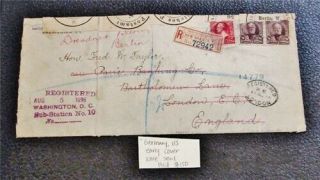 Nystamps Germany Us Stamp Early Cover Rare Seal Paid: $150