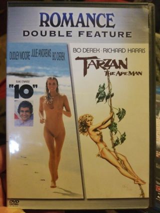Tarzan,  The Ape Man (dvd,  2006) Rare Oop Bo Derek Double Feature Usa Ten 10