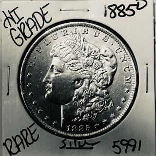 1885 O Morgan Silver Dollar Hi Grade U.  S.  Rare Coin 5991