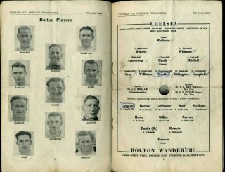 10 Chelsea Home programes from 1946 to 1951 - RARE Opportunity 5