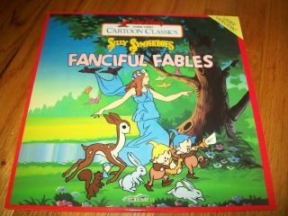 Silly Symphonies: Fanciful Fables Laserdisc Ld Walt Disney Cartoon Classics Rare