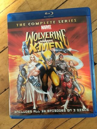 Wolverine And The X - Men The Complete Series Blu - Ray Out Of Print Rare Oop