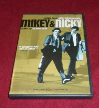 Mikey And Nicky Rare Oop Dvd John Cassavetes,  Peter Falk,  Elaine May