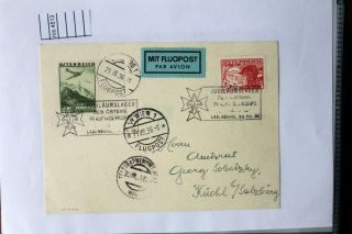 Postcard Austria Scout Jamboree 1936 Chachet Rare (ros4513)