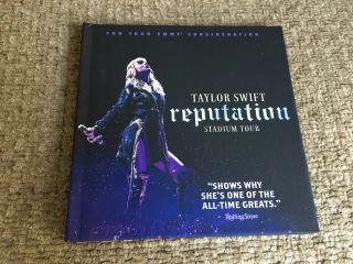Taylor Swift Reputation Emmy Dvd Rare Fyc Stadium Tour Netflix Fyc For Your