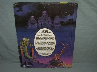 AD&D 1st Ed Hardback - DEITIES & DEMIGODS WITH CTHULHU (VERY RARE FROM 1980) 4