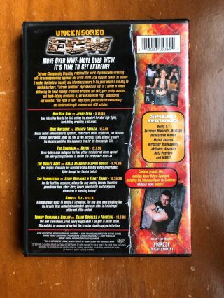 ECW / WWE - Extreme Evolution (DVD,  2000) Authentic US Release RARE Out of Print 2