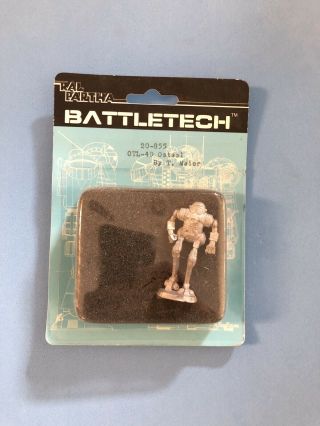 Battletech Unseen Ostsol Battlemech By Ral Partha - - - Rare