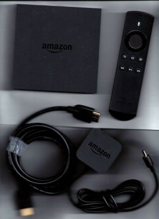 Amazon Fire Tv (2nd Gen) 8gb 4k Media Streamer - Black Model Dv83yw Rarely