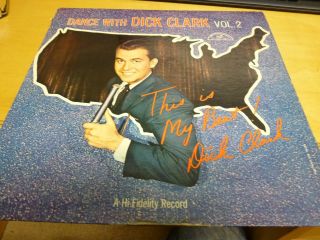 Rare Surf Lp - Dance With Dick Clark - This Is My Beat - The Keymen - Usa Orig 
