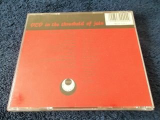 Ultra Rare CD,  OZO - IN THE THRESHOLD OF JAIN,  1990 RIOT CD - 1,  Reggae Funk soul 3