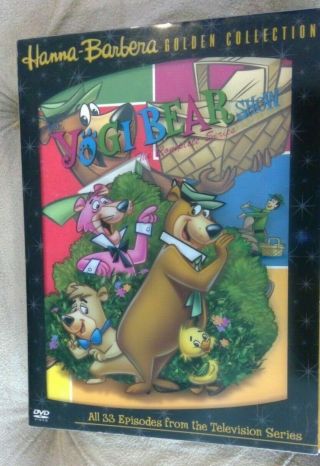 The Yogi Bear Show: The Complete Series (dvd,  2005,  4 - Disc Set) Rare