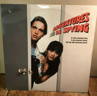 Adventures In Spying (laserdisc) Very Rare Oop Never Released On Dvd