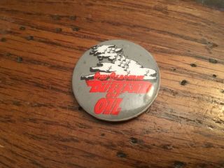 Ozzy Osbourne Blizzard Of Oz 1st Uk Tour Pin 1980 Rare