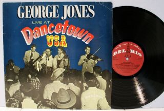 Hear - Rare Country Lp - George Jones Live At Dancetown Usa - Buddy Emmons