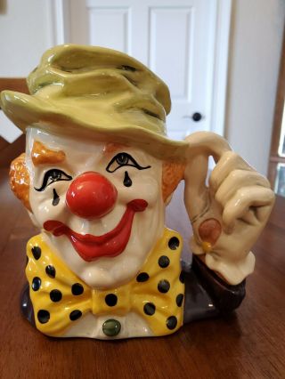 Royal Doulton Toby Jug D6834 1988 The Clown Rare