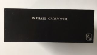 Db Systems Db - 3 In - Phase Crossover Extremely Rare