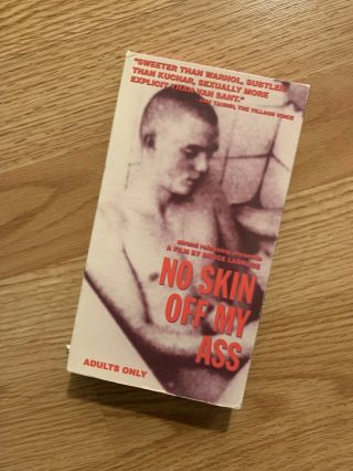 No Skin Off My Ass - Bruce Labruce - Rare Vhs Strand Releasing Gay Homocore Lgbt