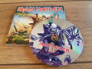 Iron Maiden - " The Trooper " - Very Rare Promo Digi Maxi Cd Single - Ex