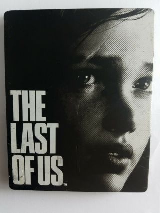 The Last Of Us (sony Playstation 3,  2013) Rare Steel Book Case