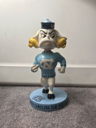 North Carolina Tar Heels College Football Mascot Bobblehead Very Rare