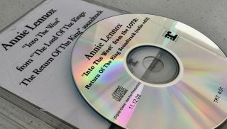 Annie Lennox Into The West Very Rare Uk 1 - Track Promo Cdr Single Eurythmics 2003