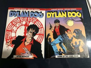 Dylan Dog Rare English Variant After Midnight Sclavi Casertano Comics