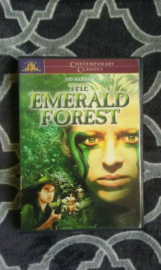The Emerald Forest Dvd Rare Oop W/insert - John Boorman Film - Like
