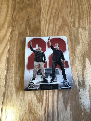 22 Jump Street Target Exclusive Steelbook Blu Ray With Dvd And Blu Ray Rare